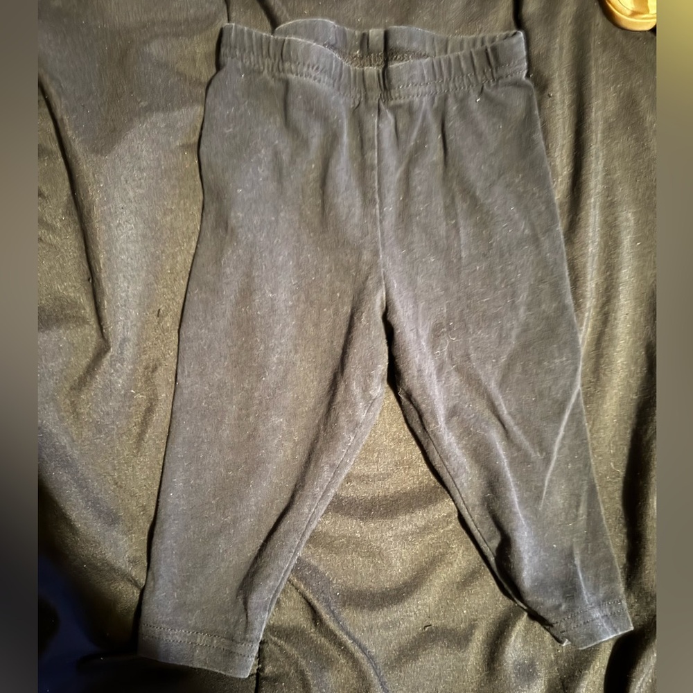 Carter's Black Baby Leggings